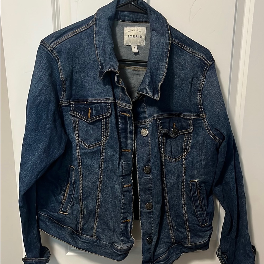 Torrid Light Blue Denim Jacket
